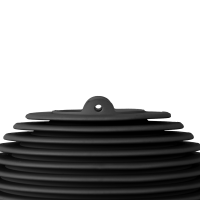 Bola de protección de ramal y pared Pro Grooming Deluxe de Kentucky en caucho Gris Bola de protección de ramal y pared Pro Grooming Deluxe de Kentucky en caucho Gris