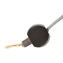 Bola de protección de ramal y pared Pro Grooming Deluxe de Kentucky en caucho Gris