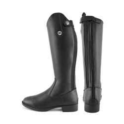 Botas para niño en símil cuero Supreme Negro