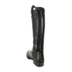 Botas para niño en símil cuero Supreme Negro