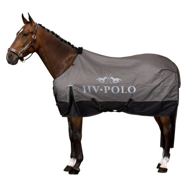 Manta de paddock HV Polo Essential 200 g 600D Piedra Gris Manta de paddock HV Polo Essential 200 g 600D Piedra Gris