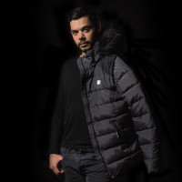 Parka QUEBEC hombre Flags & Cup Brezo gris / negro Parka QUEBEC hombre Flags & Cup Brezo gris / negro