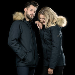 Parka impermeable HAMINA mujer Flags & Cup Azul marino Parka impermeable HAMINA mujer Flags & Cup Azul marino