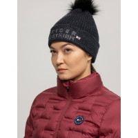 Gorro con pompón Tommy Hilfiger Equestrian Ottawa Cielo del desierto Azul