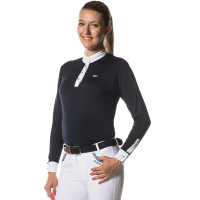 Polo CANDIBA ML mujer Flags & Cup Blanco