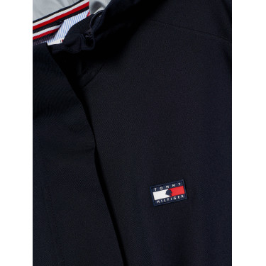 Impermeable largo Tommy Hilfiger Equestrian Washington Cielo del desierto Azul