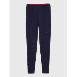 Pantalón Tommy Hilfiger Equestrian Hudson Hybrid full grip mujer Cielo del desierto Azul Pantalón Tommy Hilfiger Equestrian Hudson Hybrid full grip mujer Cielo del desierto Azul