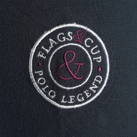 Polo para mujer TIJUANA Flags & Cup Frambuesa Rojo