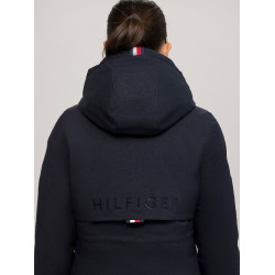 Parka larga Tommy Hilfiger Equestrian Oregon mujer Cielo del desierto Azul