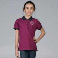 Polo niños CALI Flags & Cup Frambuesa