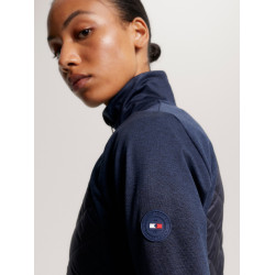 Chaqueta térmica híbrida Tommy Hilfiger Equestrian mujer Cielo del desierto Azul Chaqueta térmica híbrida Tommy Hilfiger Equestrian mujer Cielo del desierto Azul