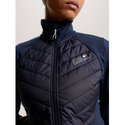Chaqueta térmica híbrida Tommy Hilfiger Equestrian mujer Cielo del desierto Azul Chaqueta térmica híbrida Tommy Hilfiger Equestrian mujer Cielo del desierto Azul