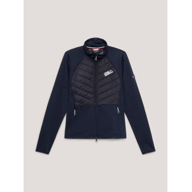 Chaqueta térmica híbrida Tommy Hilfiger Equestrian mujer Cielo del desierto Azul Chaqueta térmica híbrida Tommy Hilfiger Equestrian mujer Cielo del desierto Azul