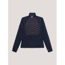 Chaqueta térmica híbrida Tommy Hilfiger Equestrian mujer Cielo del desierto Azul Chaqueta térmica híbrida Tommy Hilfiger Equestrian mujer Cielo del desierto Azul