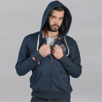 Sudadera QUITO hombre Flags & Cup Azul marino