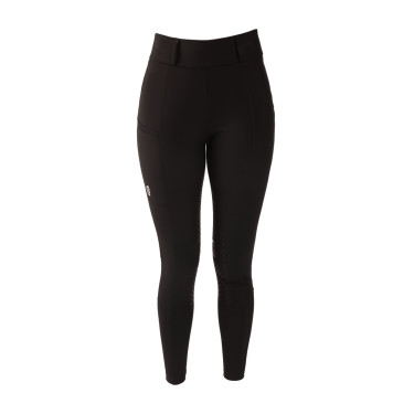 Legging de equitación Kentucky Classic Full Grip para mujer Negro