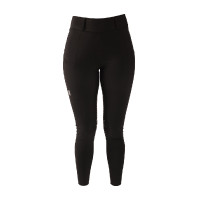 Leggings de equitación Kentucky Classic con grip en la rodilla para mujer Negro