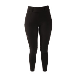 Leggings de equitación Kentucky Classic con grip en la rodilla para mujer Negro