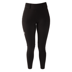 Leggings de equitación Kentucky Classic con grip en la rodilla para mujer Negro