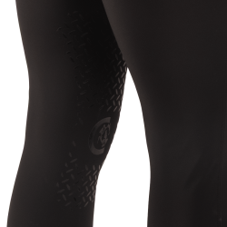 Leggings de equitación Kentucky Classic con grip en la rodilla para mujer Negro