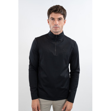 Polo SG x Harcour Minka hombre Negro Polo SG x Harcour Minka hombre Negro