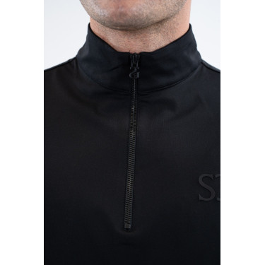 Polo SG x Harcour Minka hombre Negro Polo SG x Harcour Minka hombre Negro