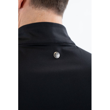 Polo SG x Harcour Minka hombre Negro Polo SG x Harcour Minka hombre Negro