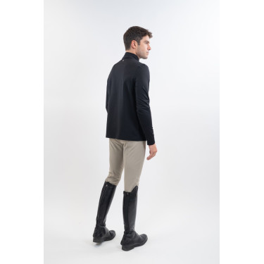 Polo SG x Harcour Minka hombre Negro Polo SG x Harcour Minka hombre Negro