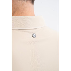 Polo SG x Harcour Nino homme Lino Beige Polo SG x Harcour Nino homme Lino Beige