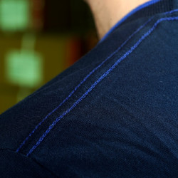 Camiseta Tiaparo hombre Flags & Cup Azul marino