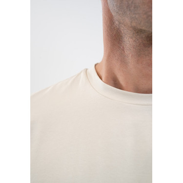 Camiseta SG x Harcour Lucky de manga corta Lino Beige Camiseta SG x Harcour Lucky de manga corta Lino Beige