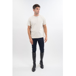 Camiseta SG x Harcour Lucky de manga corta Lino Beige Camiseta SG x Harcour Lucky de manga corta Lino Beige