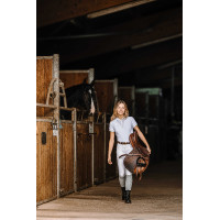 Polo EQUITHÈME 'Elodia' Blanco