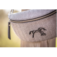 Riñonera PENELOPE Chevron Negro