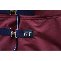 Manta Equithème TYREX 1200D High Neck Burdeos