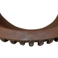 Campanas thick con velcro Kris par Castaño Marrón