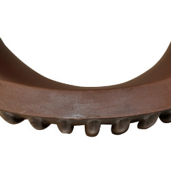 Campanas thick con velcro Kris par Castaño Marrón