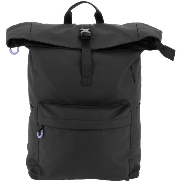 Mochila EQUITHÈME - Roll-top Urban Negro