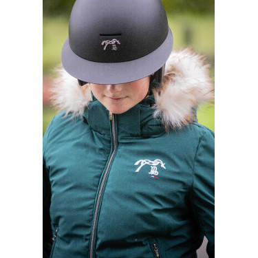 Casco PENELOPE visera larga Negro mate