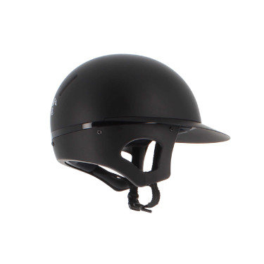 Casco PENELOPE visera larga Negro mate
