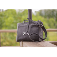 Bolso PENELOPE - Pablito - Tamaño grande Motivo de espiga / coñac Marrón