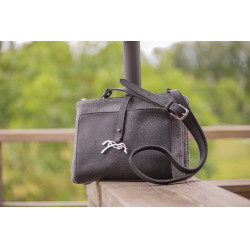 Bolso PENELOPE - Pablito - Tamaño grande Motivo de espiga / negro