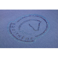 Camiseta Je t'aime EQUITHÈME - Rosalie Púrpura Violeta