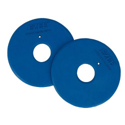 Arandelas Norton para filete/bocado abiertas Azul real