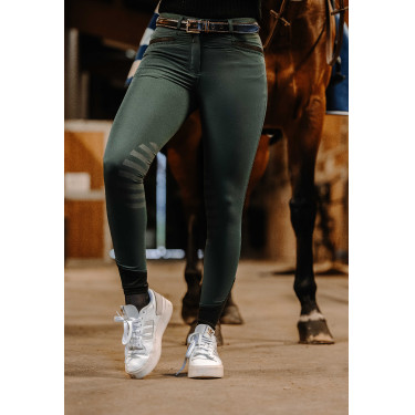 Pantalón Equithème Safir Verde bosque