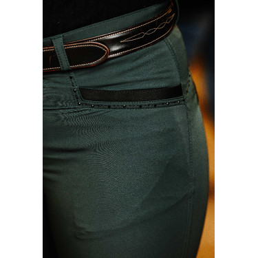 Pantalón Equithème Safir Verde bosque