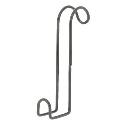 Portabrida Hippotonic con ganchos Negro