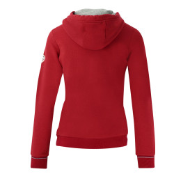 Sudadera con capucha Equithème Britney Cereza Rojo