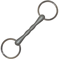 Filete 2 anillos resina Privilege Equitation Gris