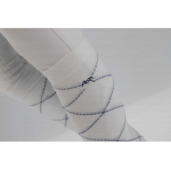 Calcetines Pénélope Luxe Blanco